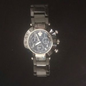 Women’s Black Versace Watch